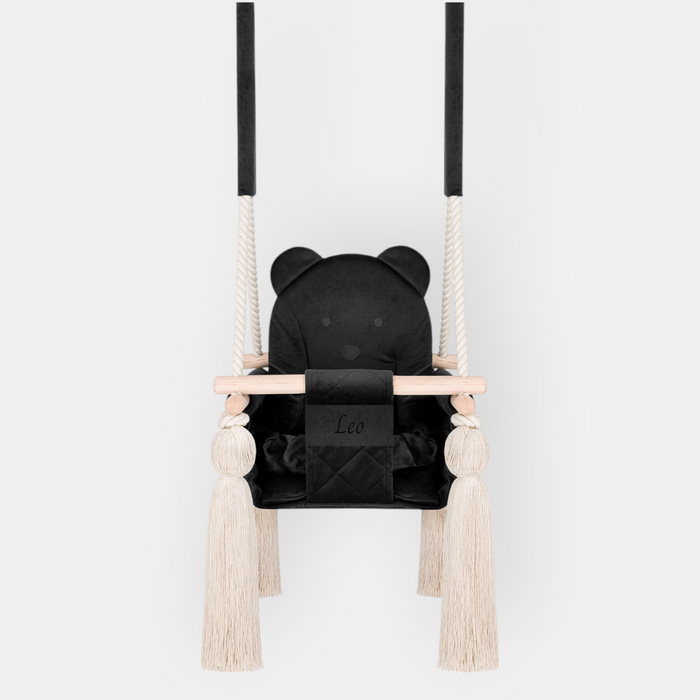 Indoor Swing For Toddler and Baby Childroom Black
