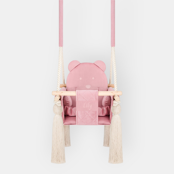 Indoor Swing For Toddler and Baby Childroom Pink