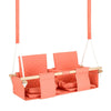 Baby twins swing - Waterproof and Secure Orange Double Seat