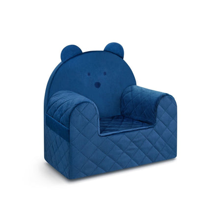Bear Sofa Chair For Children Dark Blue