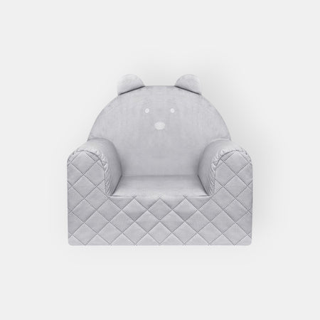 Bear Sofa Chair For Children Light Grey