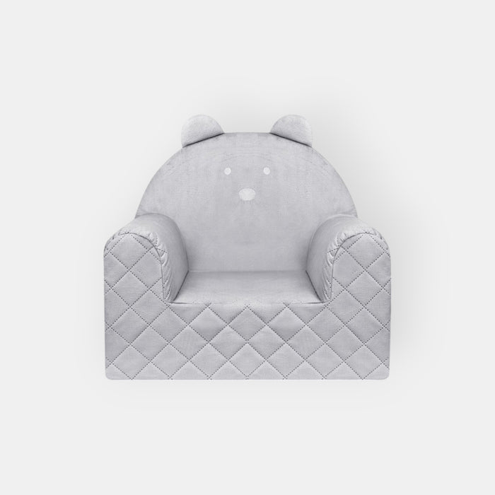 Bear Sofa Chair For Children Light Grey