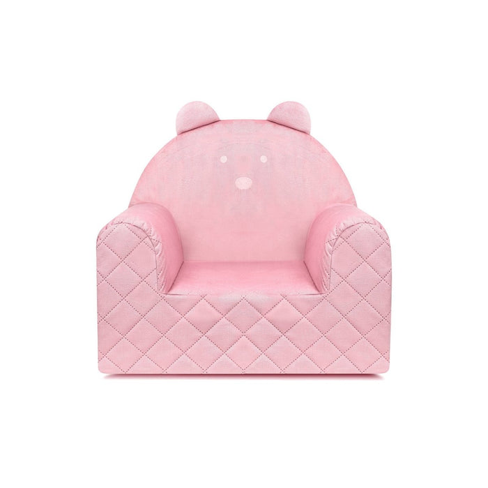 Bear Sofa Chair For Children Pink