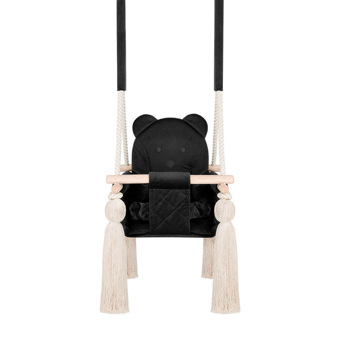 Indoor Swing For Toddler and Baby Childroom Black