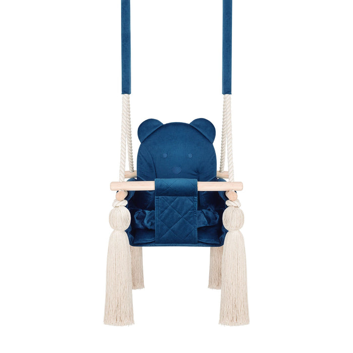 Indoor Swing For Toddler and Baby Childroom Dark Blue