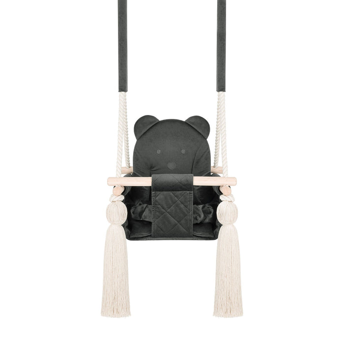 Indoor Swing For Toddler and Baby Childroom Dark Grey