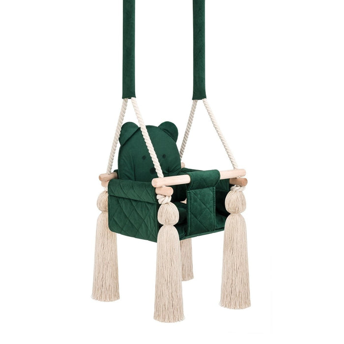 Indoor Swing For Toddler and Baby Childroom Green