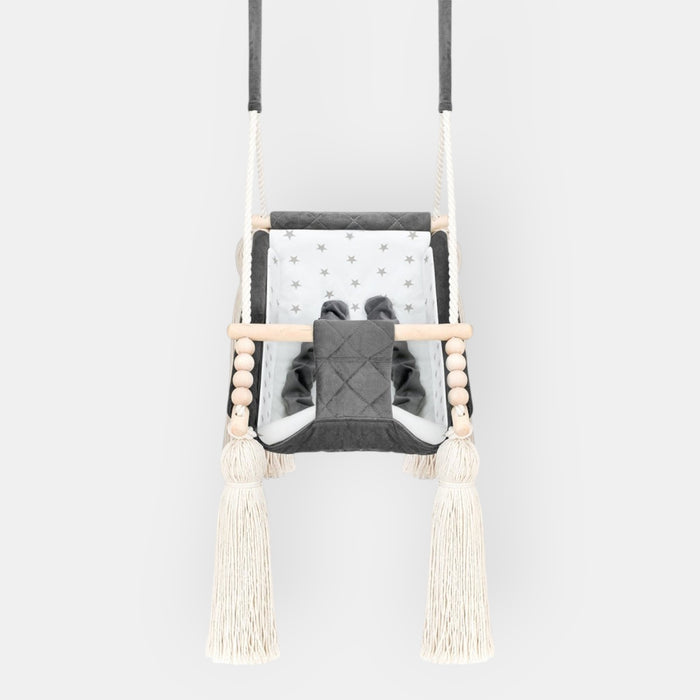 Newborn Swing Baby Hammock Dark Grey