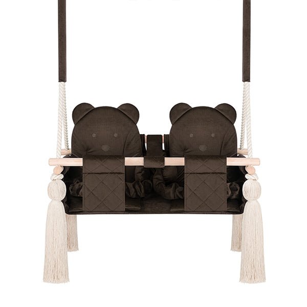 Twins Swing Secure Indoor Brown