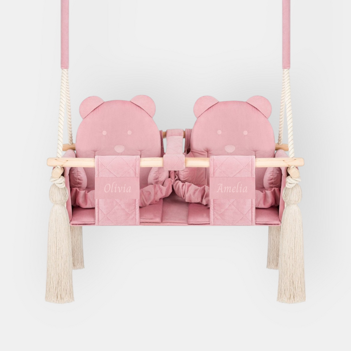 Twins Swing Secure Indoor Pink