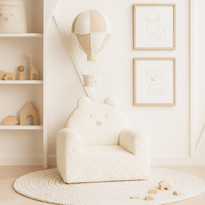 Bear Sofa Chair For Children Beige