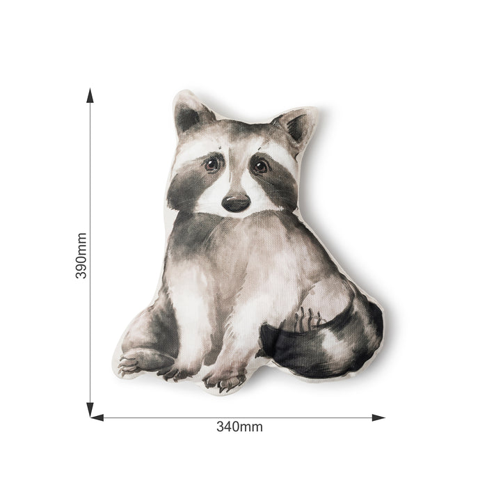 Handmade Raccoon Child Cushion