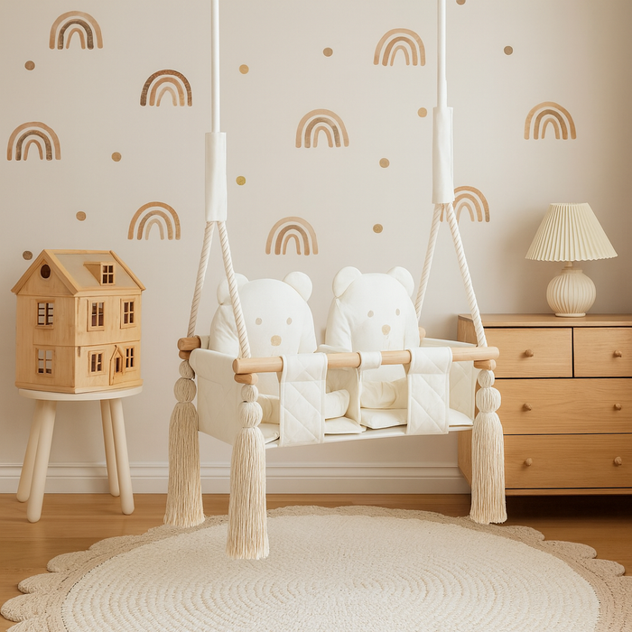 Twins Swing Secure Indoor Beige